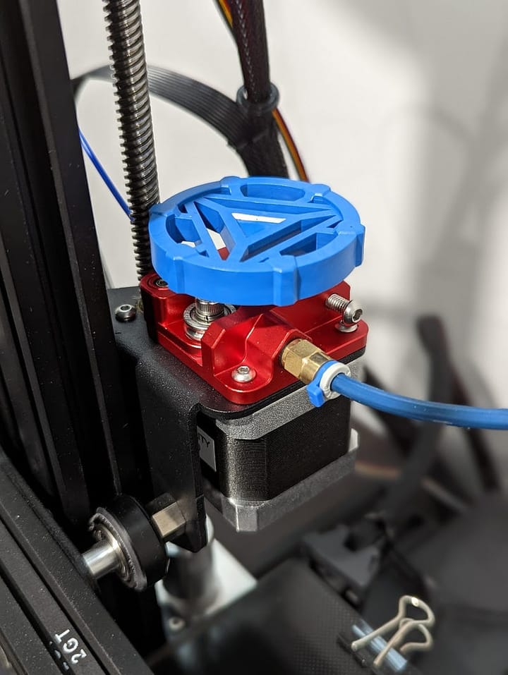 Metal Bowden Extruder with Capricorn PTFE Tube