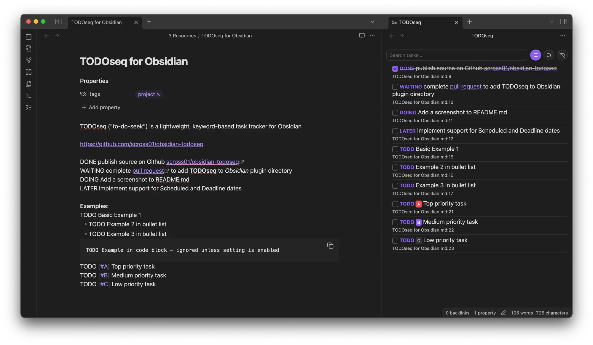 TODOseq